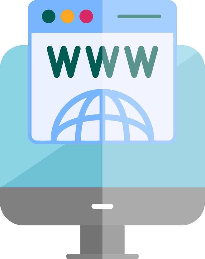 Domain Registration Vector Icon
