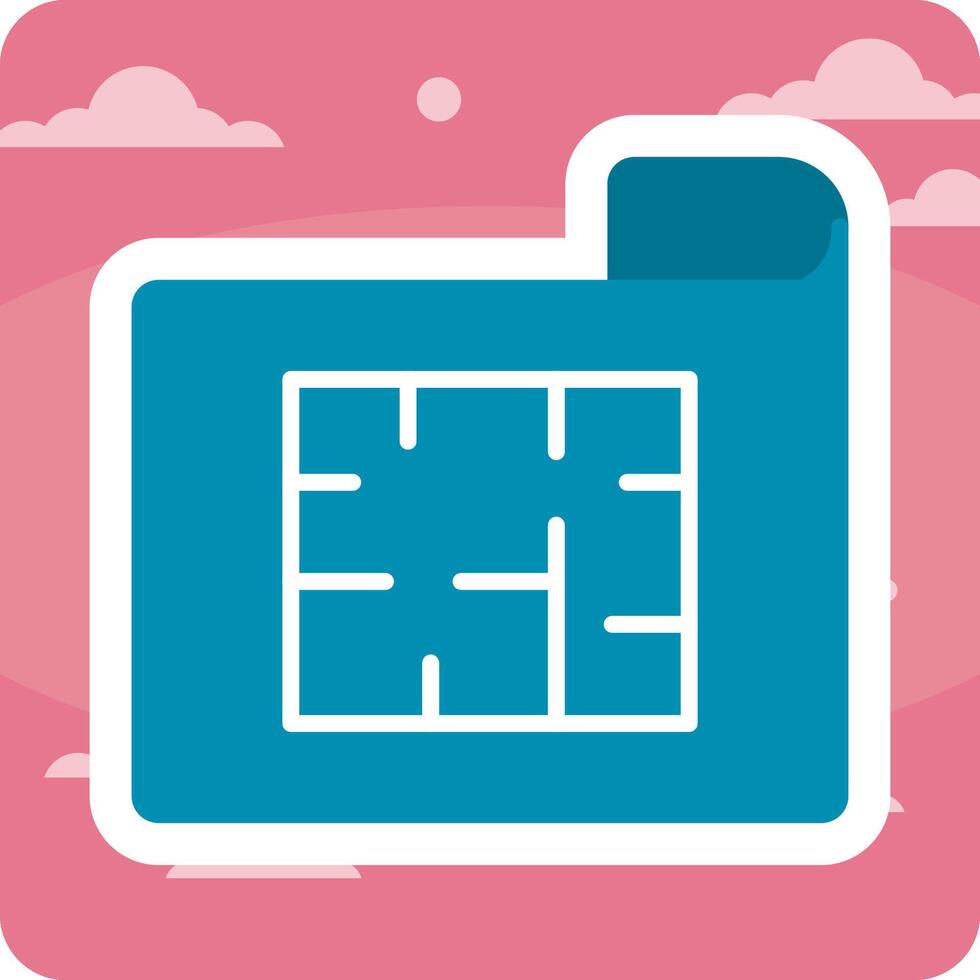 House Plan Vector Icon