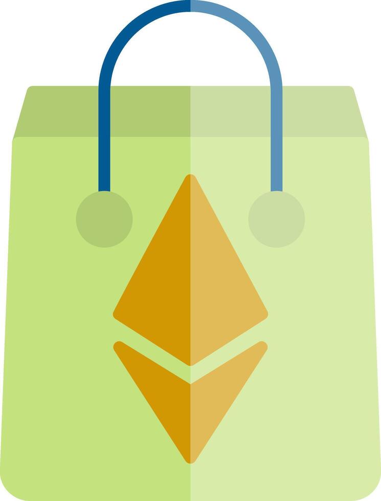 Ethereum Bag Vector Icon