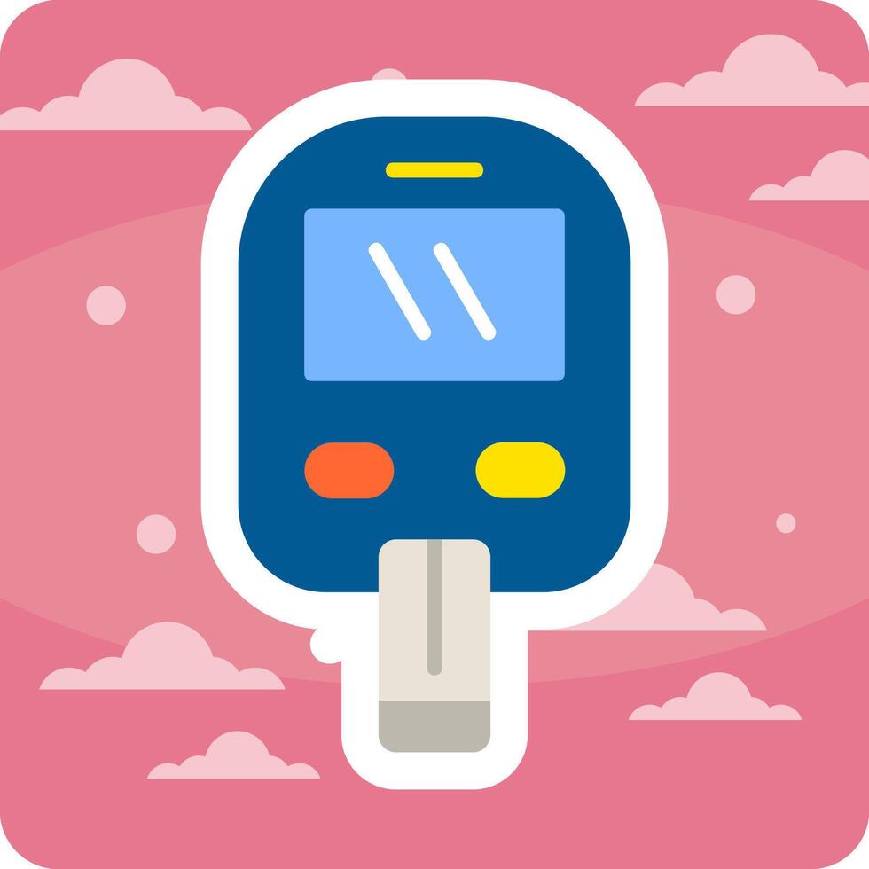 Glucometer Vector Icon