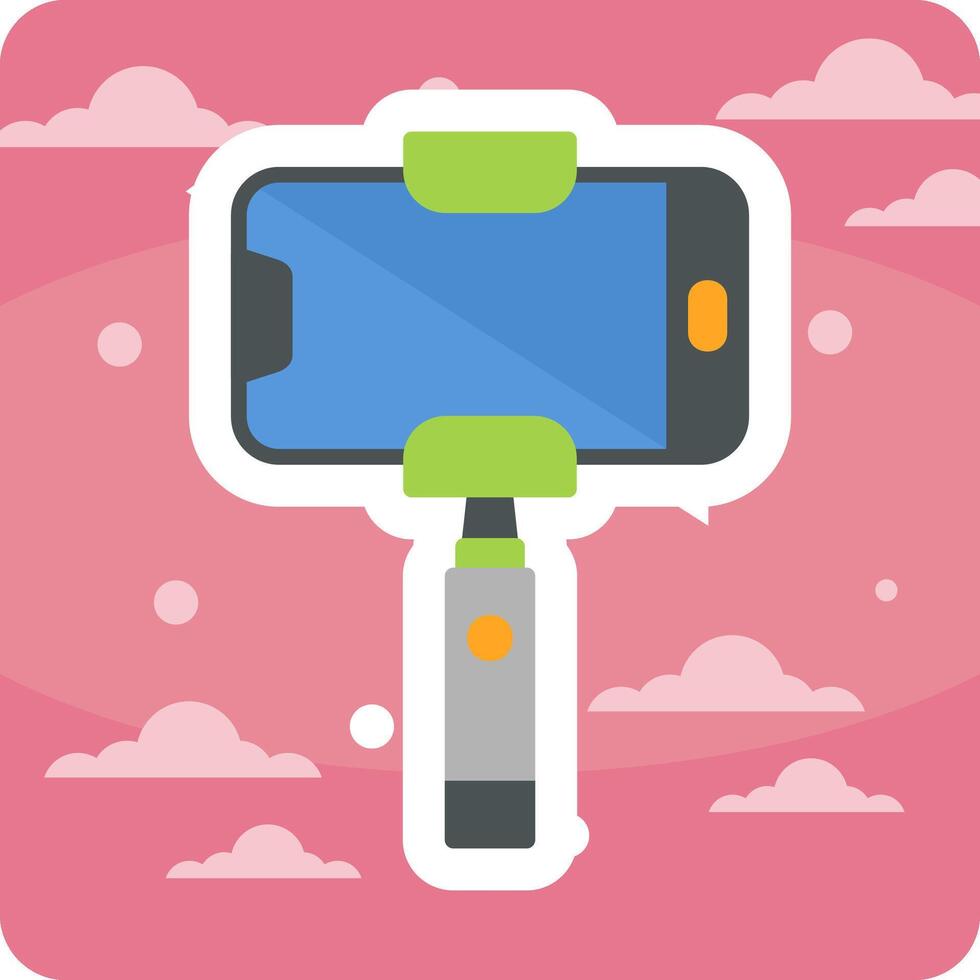 Selfie Stick Vector Icon