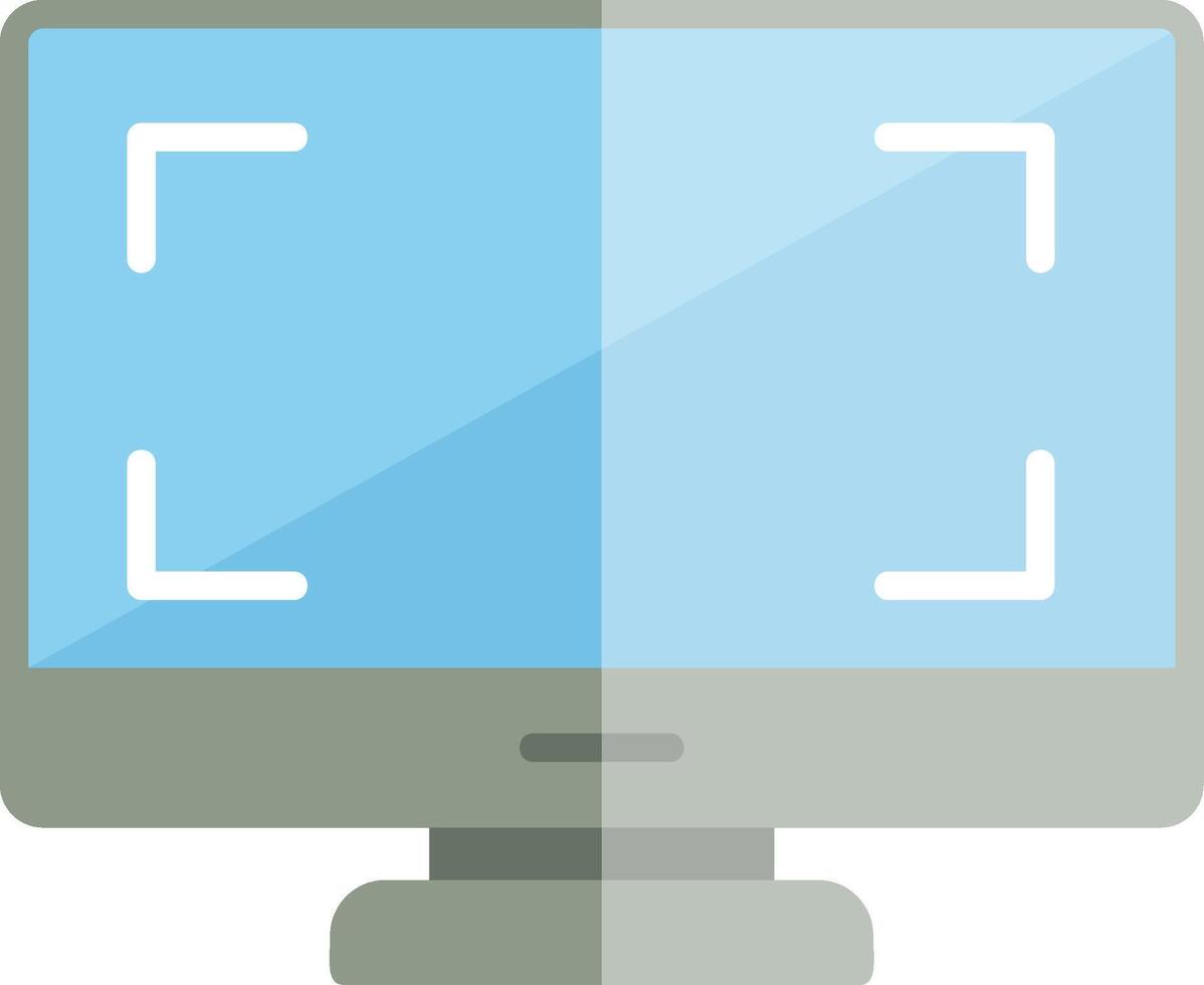 Monitor Vector Icon
