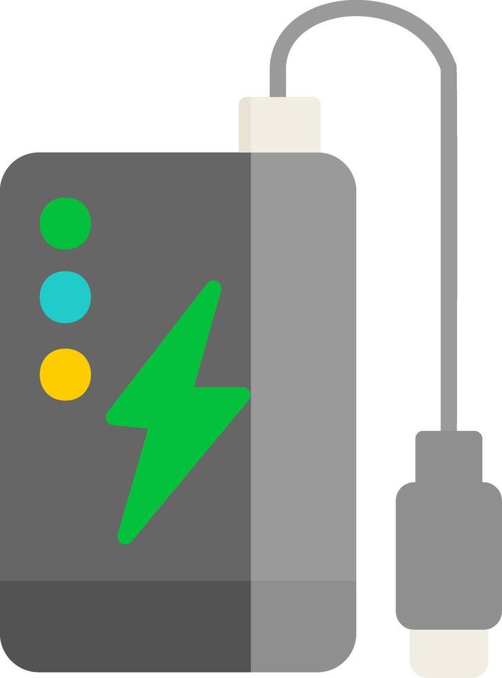 Power Bank Vector Icon