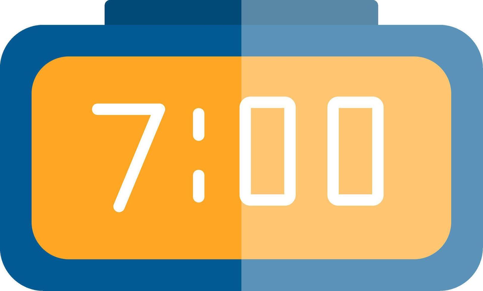 Digital Clock Vector Icon