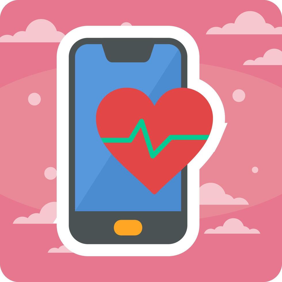 Heart Rate Vector Icon