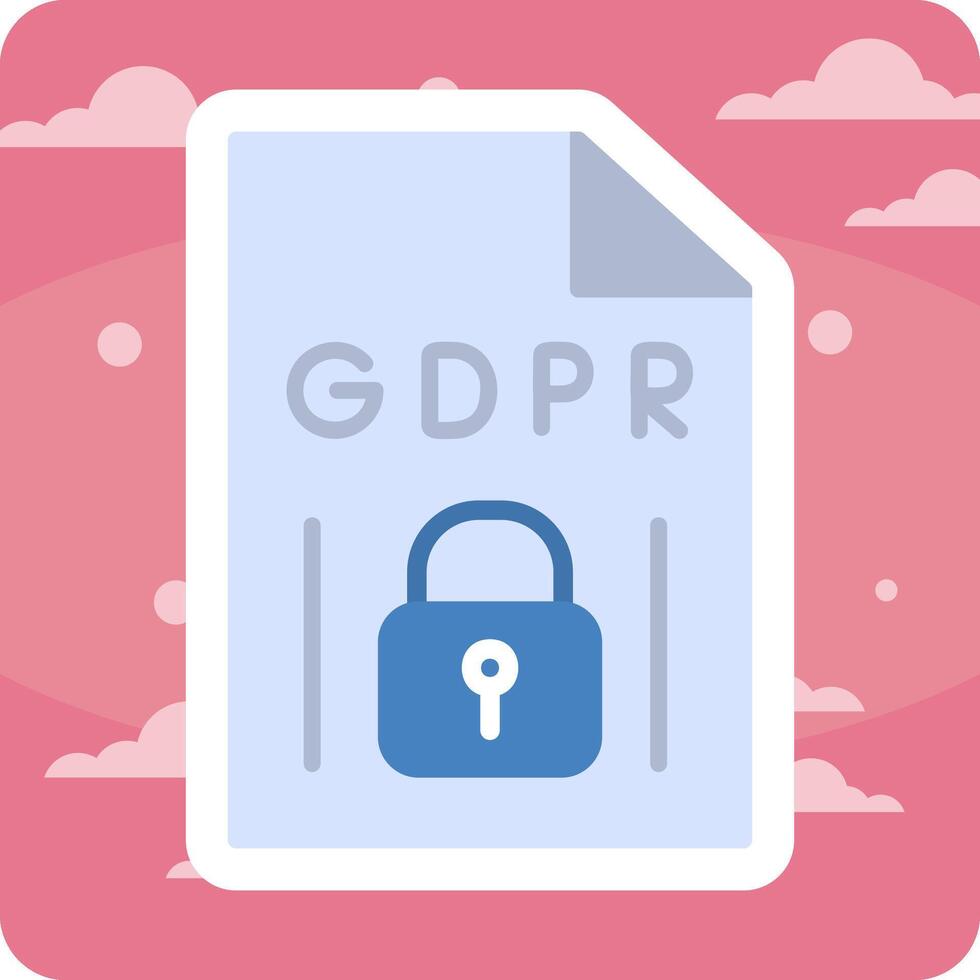 GDPR Vector Icon