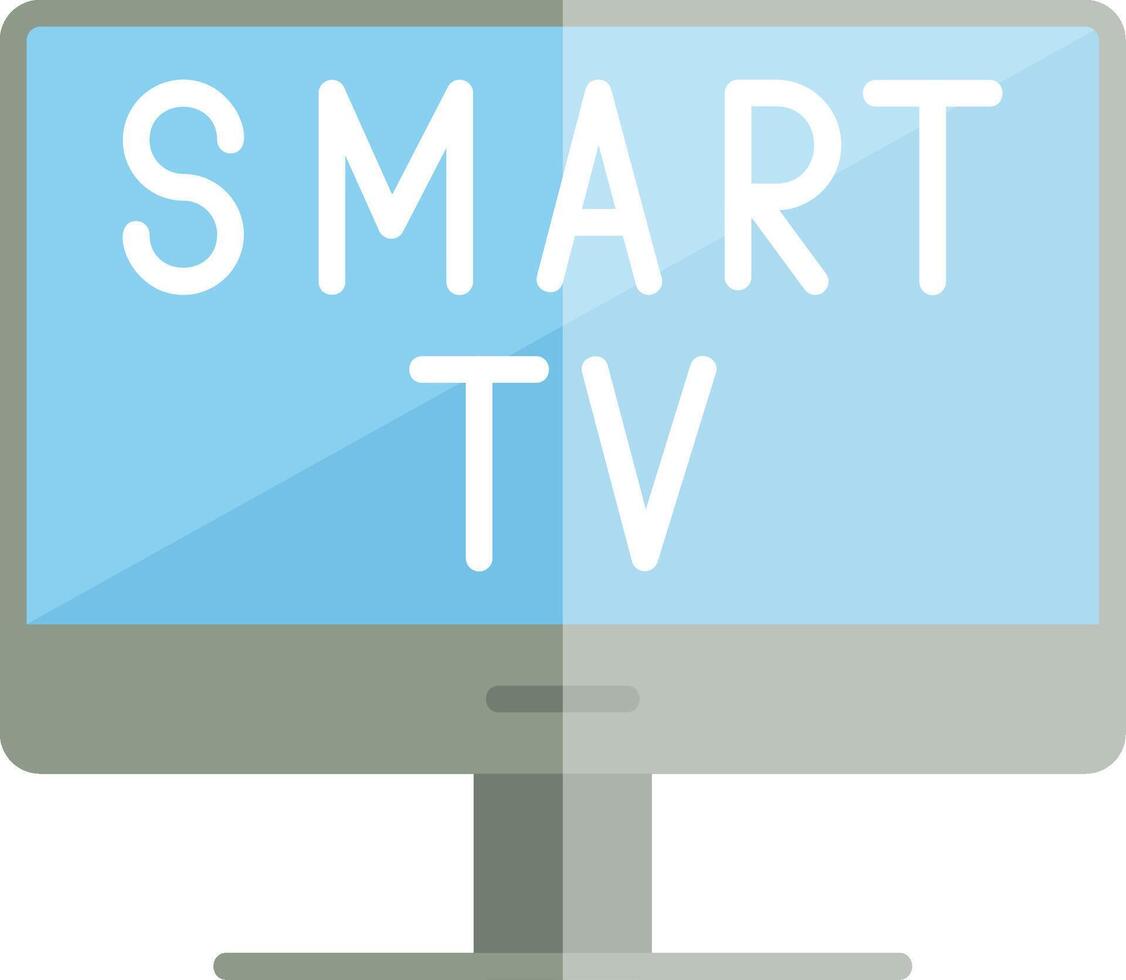 Smart Tv Vector Icon