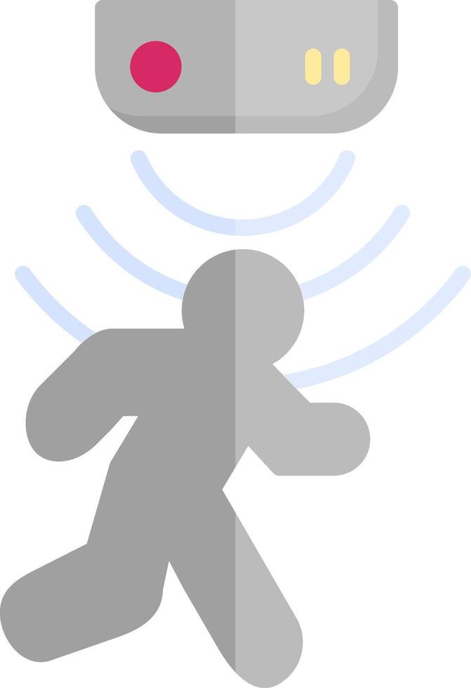 Motion Sensor Vector Icon