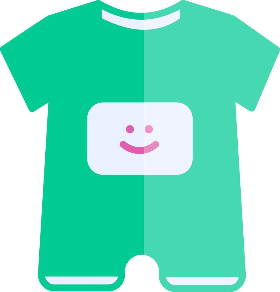 Baby Boy Outfit Vector Icon