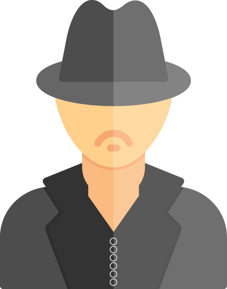 icono de vector de detective