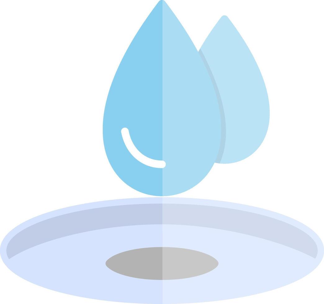 icono de vector de gota de agua