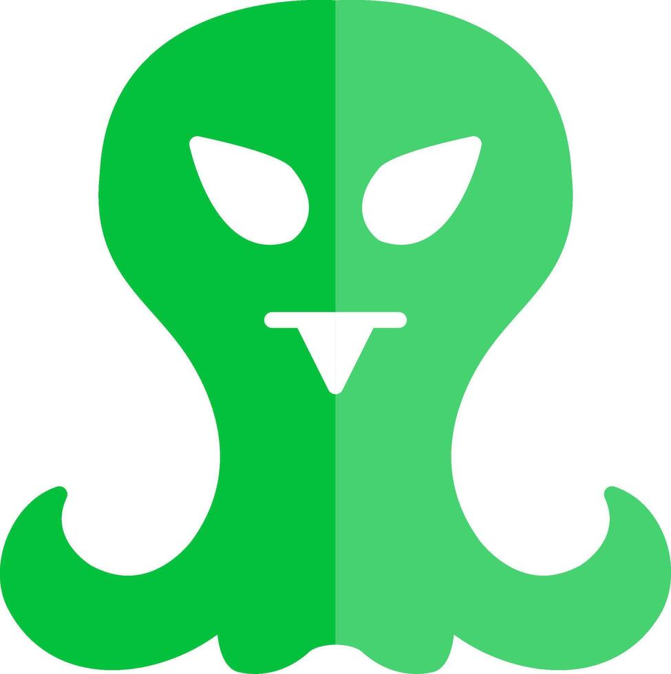 icono de vector alienígena