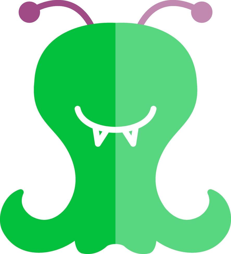 icono de vector alienígena