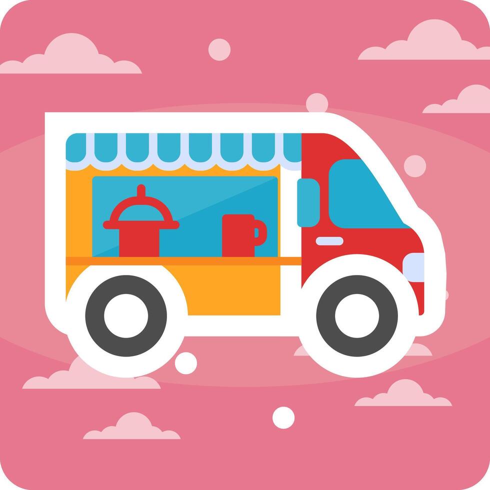 Food Truck Vector Icon