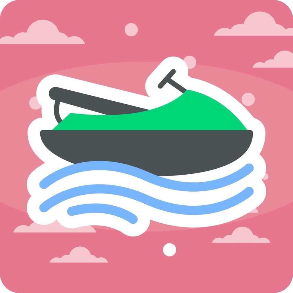 Jetski Vector Icon