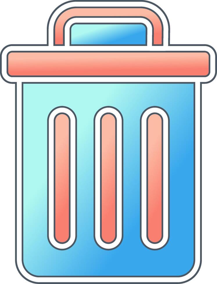 Trash Bin Vector Icon