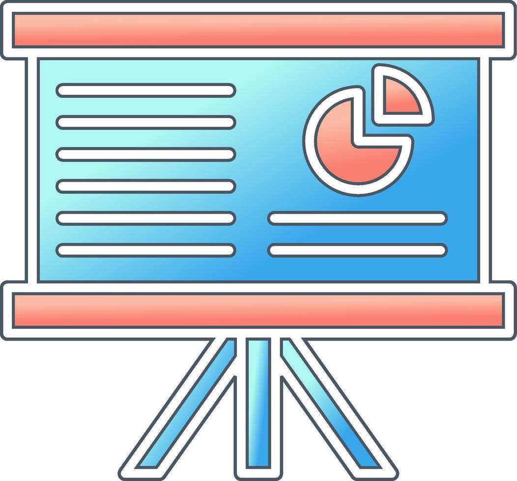 Work Presentation Vector Icon