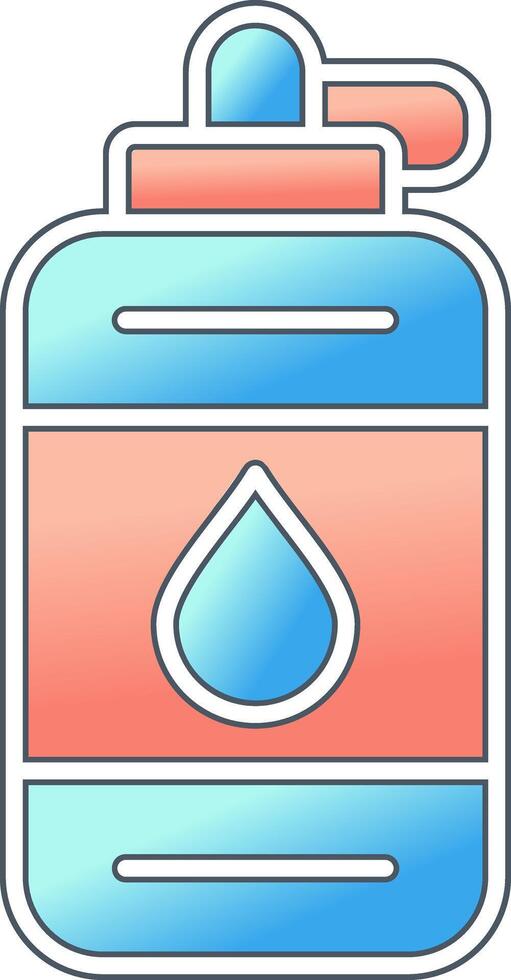 Water Bottle Vector Icon