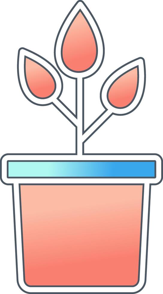 Plant Pot Vector Icon