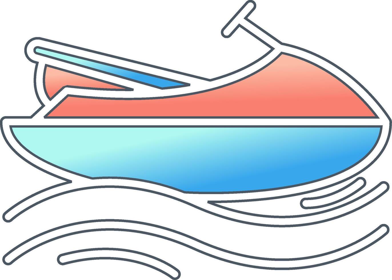 Jetski Vector Icon