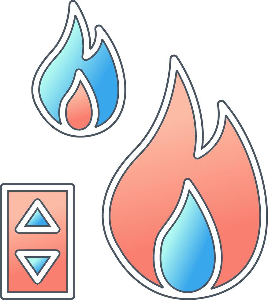 Temperature Control Vector Icon