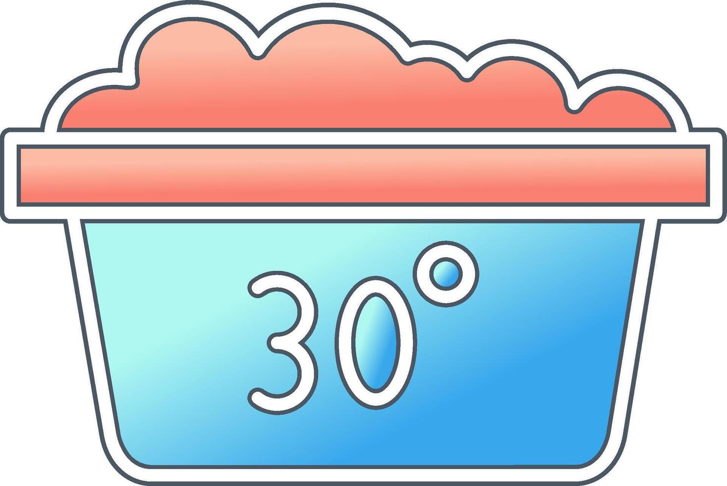 Wash Cold Vector Icon