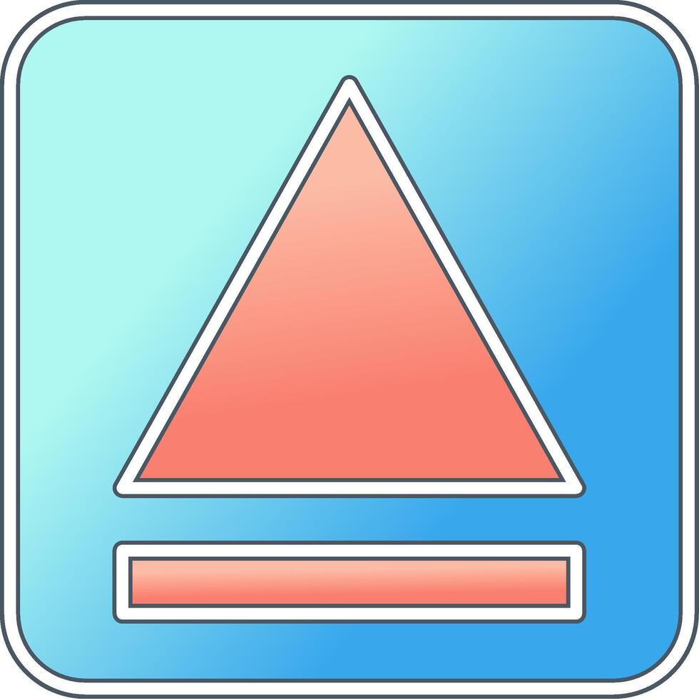 Eject Symbol Vector Icon