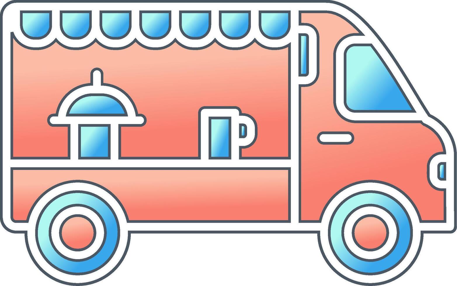Food Truck Vector Icon