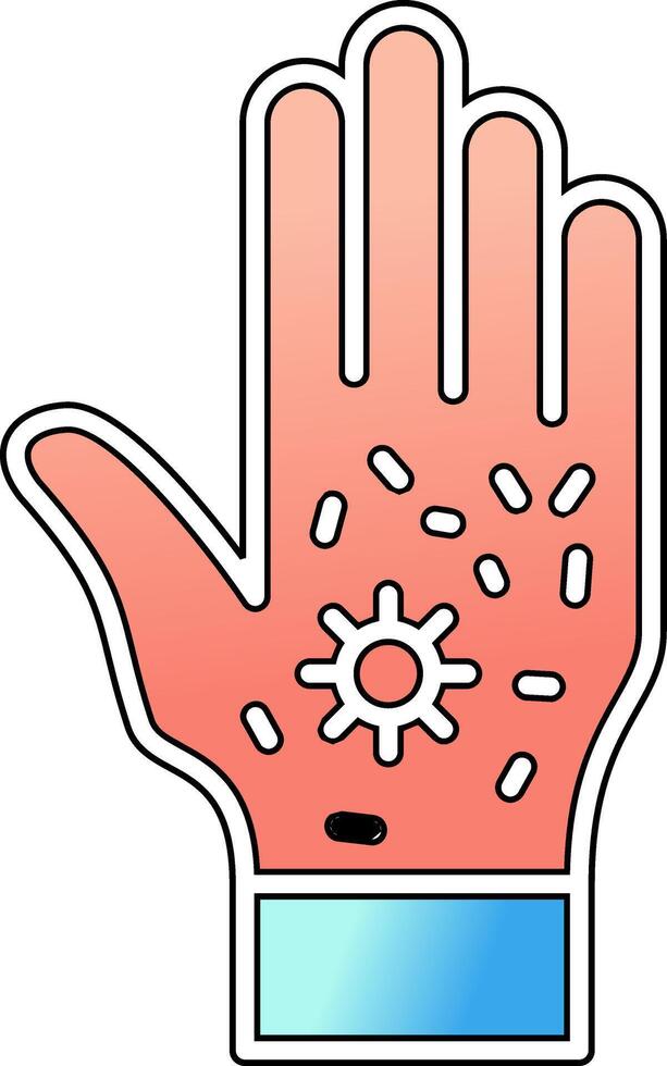 Dirty Hand Vector Icon