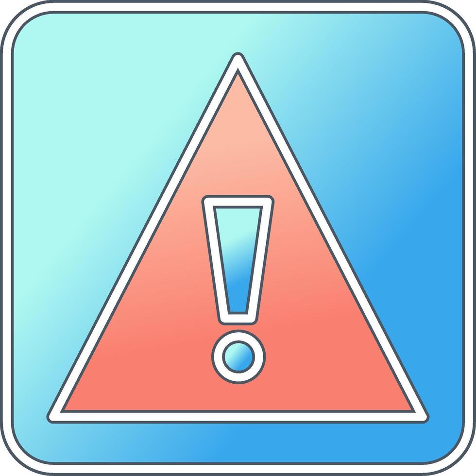 Caution Sign Vector Icon