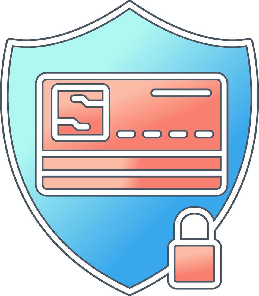 Card Security Vector Icon