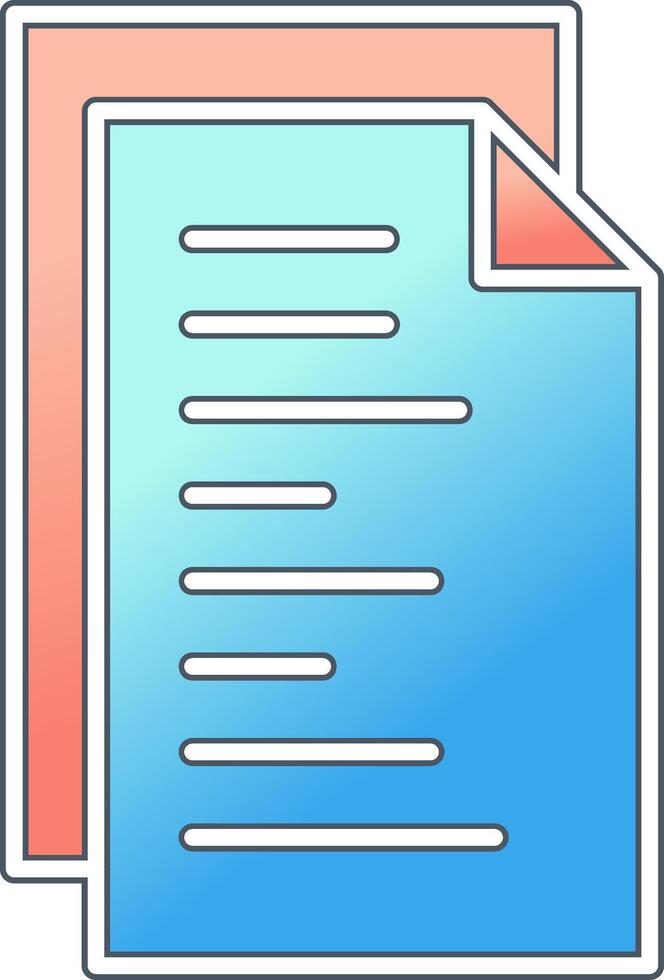Files Vector Icon