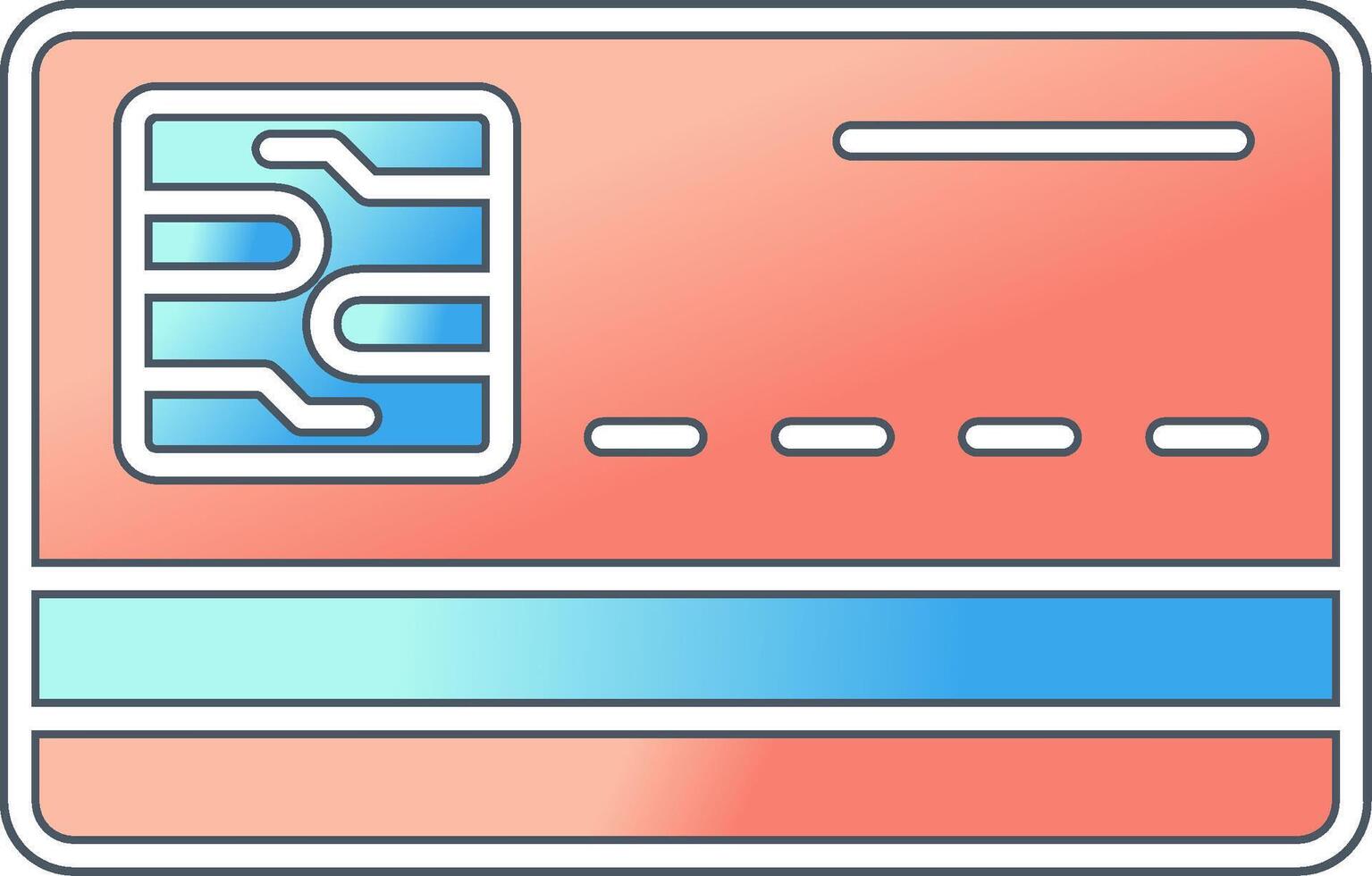 Smart Card Vector Icon