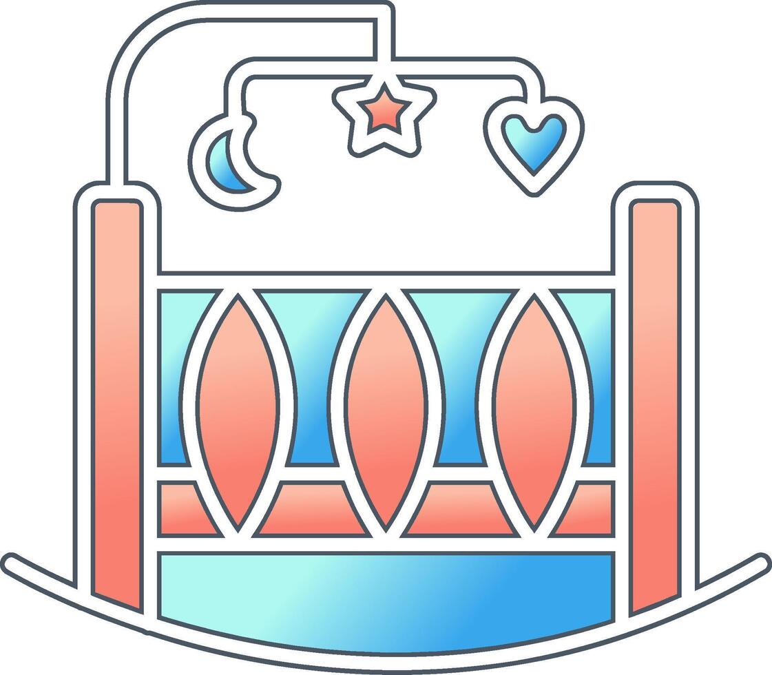 Crib Vector Icon