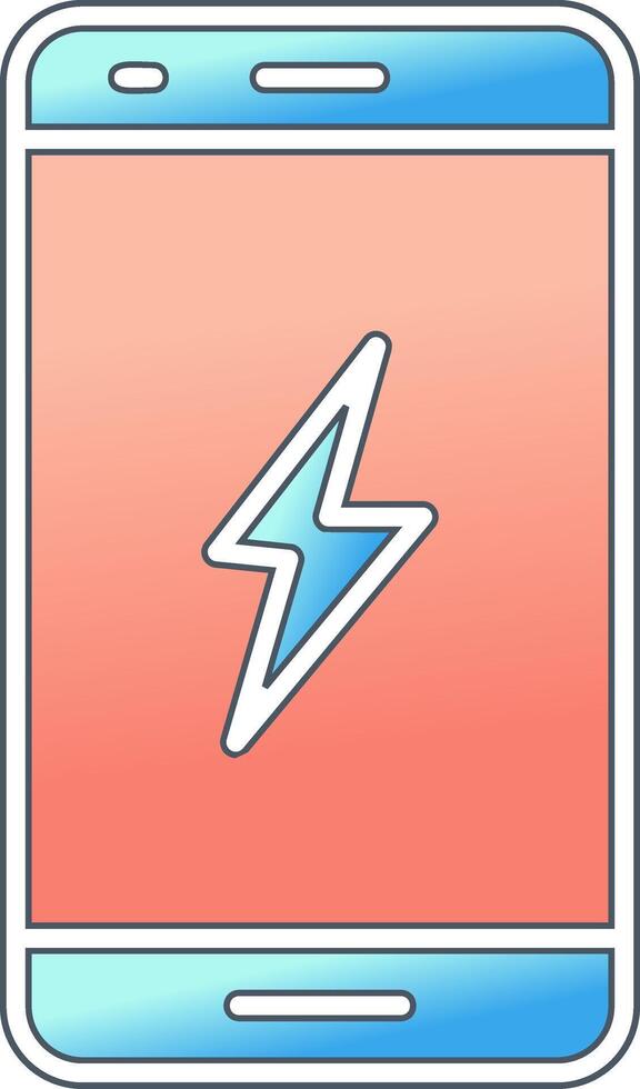 Recharge Mobile Vector Icon