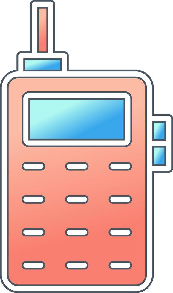 Old Phone Vector Icon