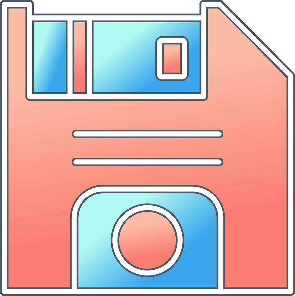 Floppy Disk Vector Icon