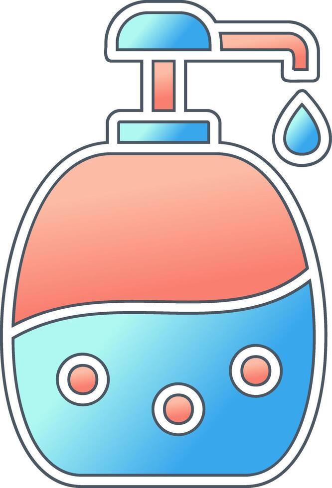 Baby Shampoo Vector Icon