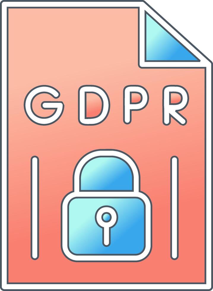 GDPR Vector Icon