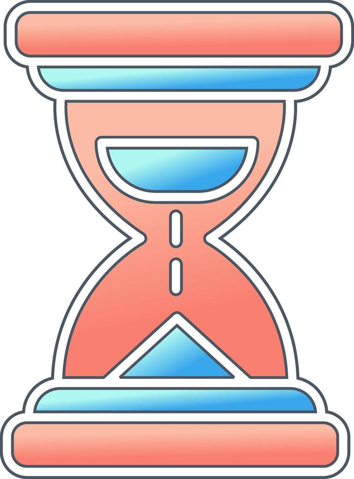 icono de vector de reloj de arena