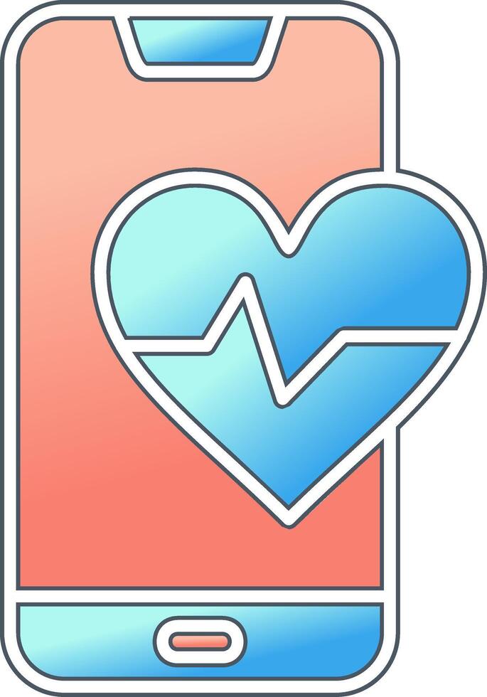 Heart Rate Vector Icon