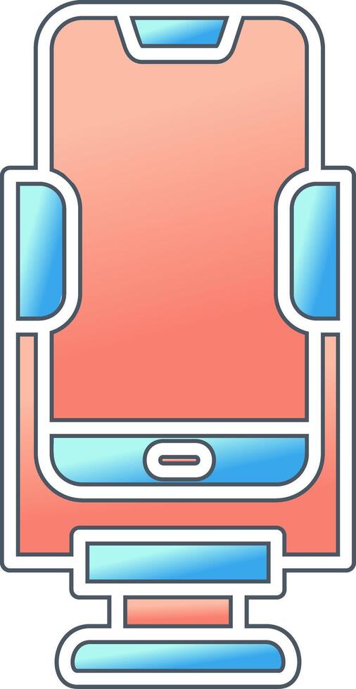 Smartphone Stand Vector Icon