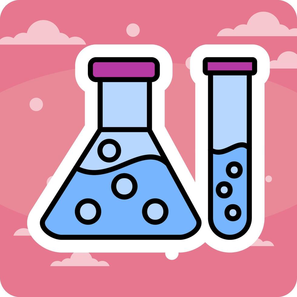 Flask Vector Icon