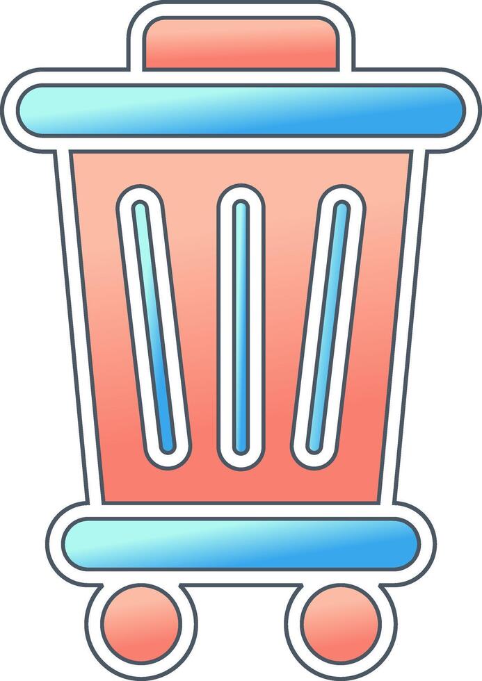 Trash Bin Vector Icon