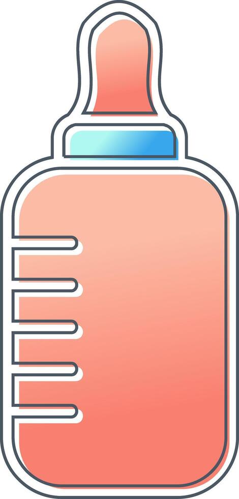 Baby Bottle Vector Icon