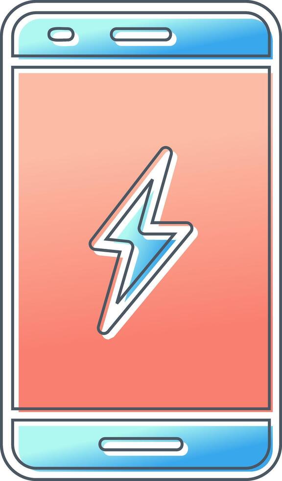 Recharge Mobile Vector Icon