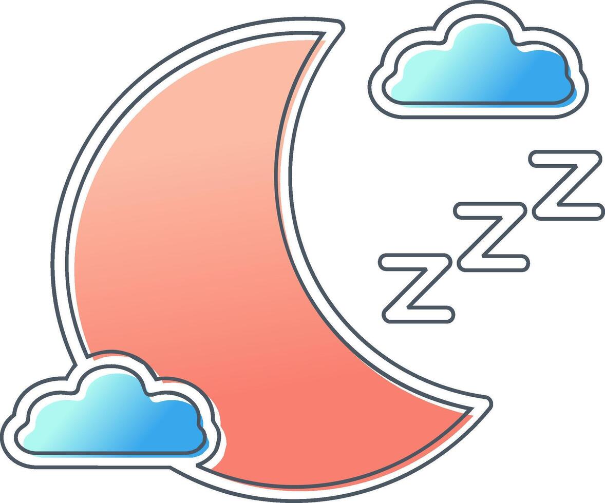 Moon Vector Icon