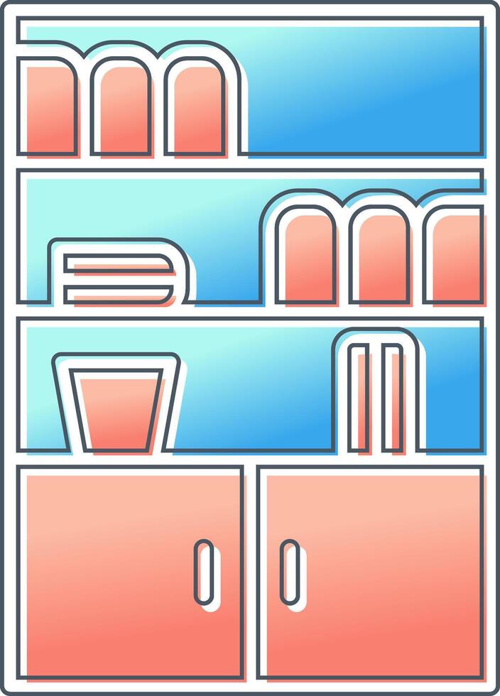 Cupboard Vector Icon