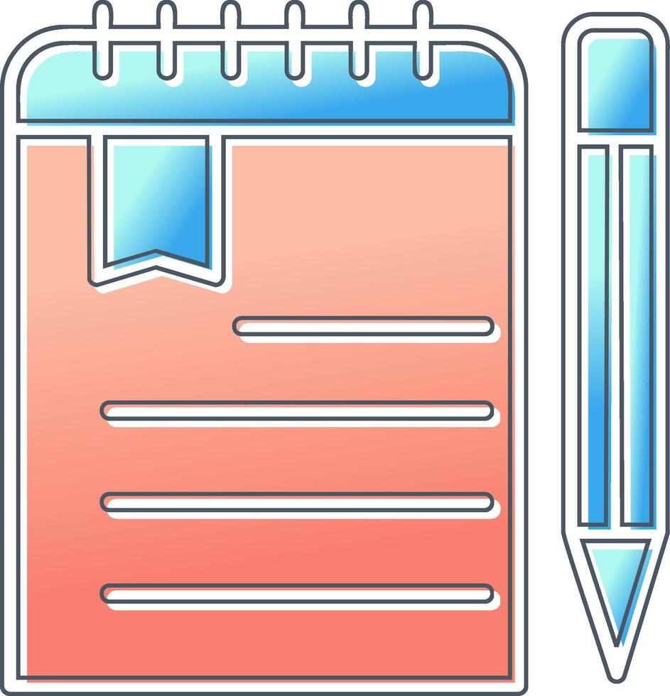 Note Book Vector Icon