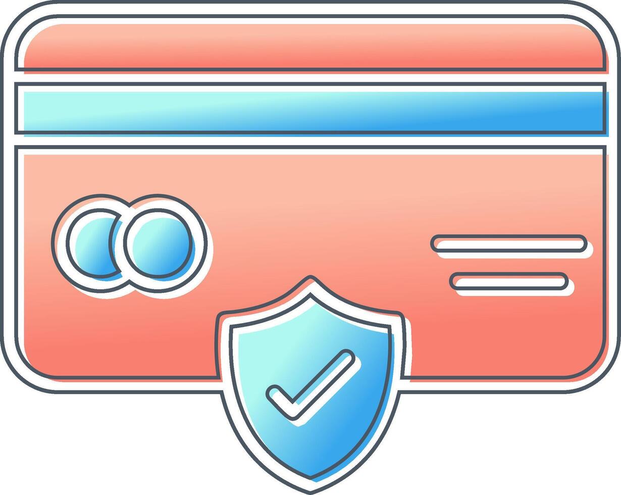 Card Payment Completed Vector Icon